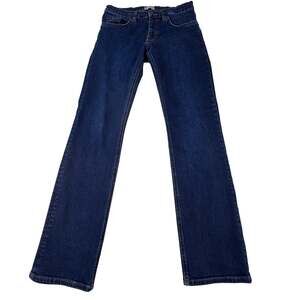Tecovas SLM2021 Slim Modern Fit Western Jeans Straight Fit Dark Blue Men 32x32